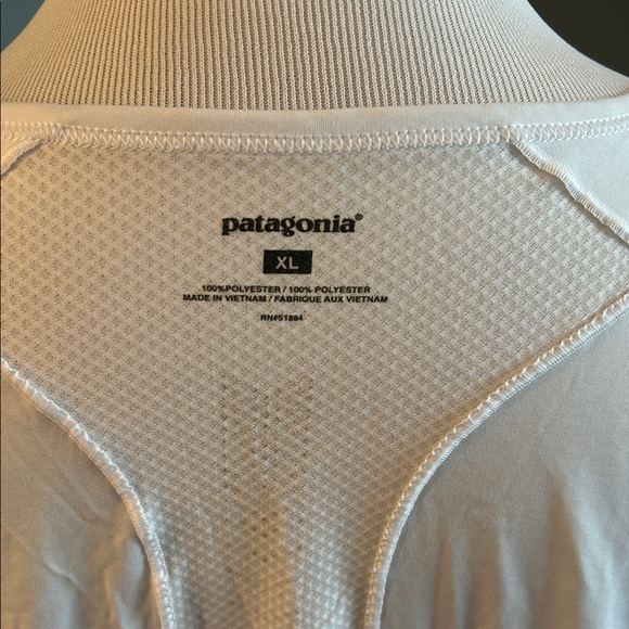 Patagonia Women's White Short Sleeve Tee - Picture 2 of 2